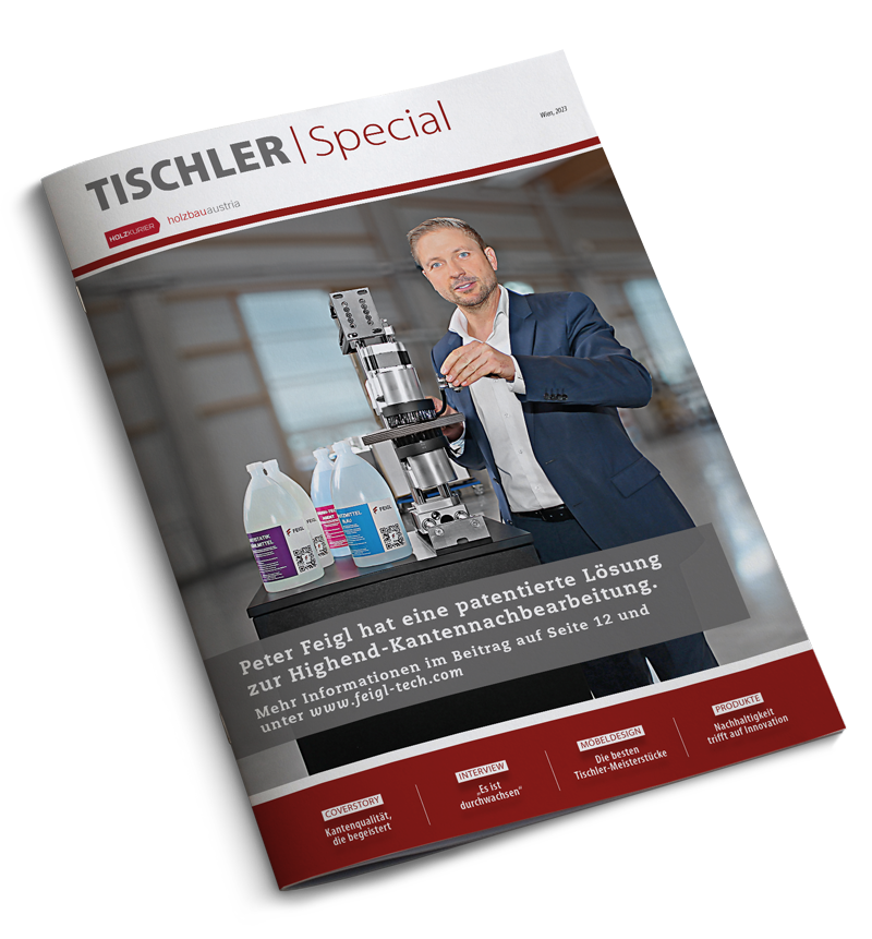 Titelblatt des Magazines Tischler Spezial von 2024